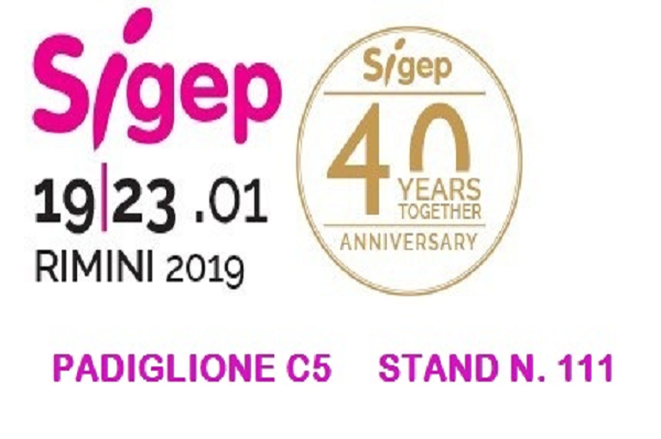 19-23rd of january 2019 SIGEP in Rimini.